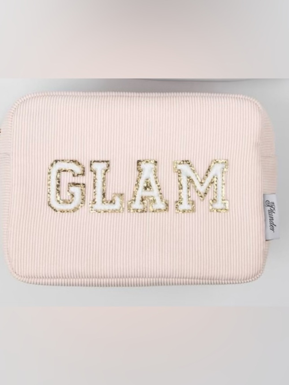 Plunder Women’s Glam Cosmetic Makeup Bag Carry All Tote Luggage Suitcase Handbag